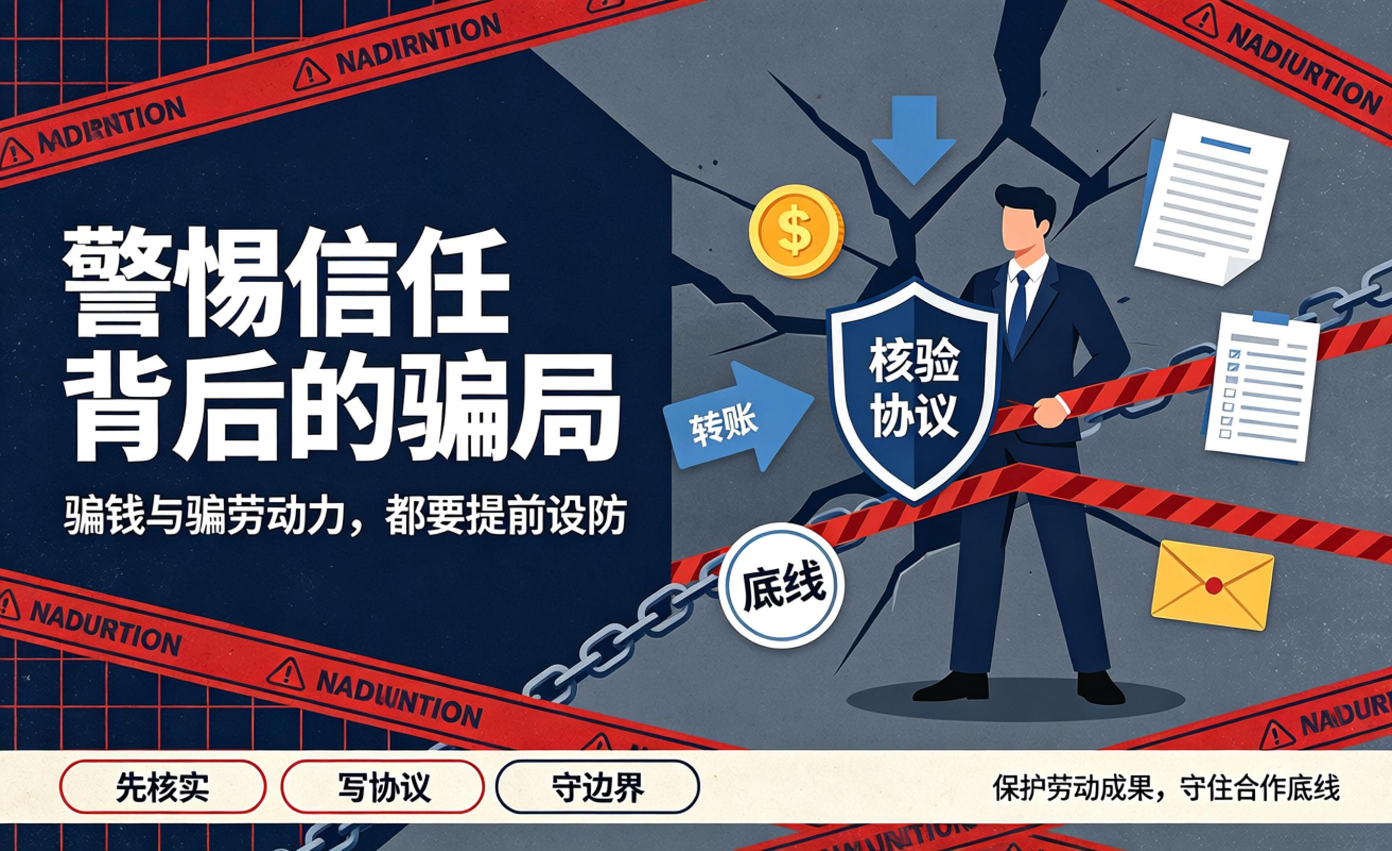 为什么现在社会上骗子越来越多？要设立防线